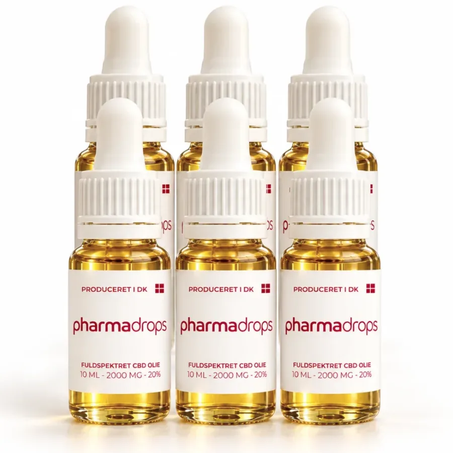 Pharmadrops CBD olie i Black Month-pakke