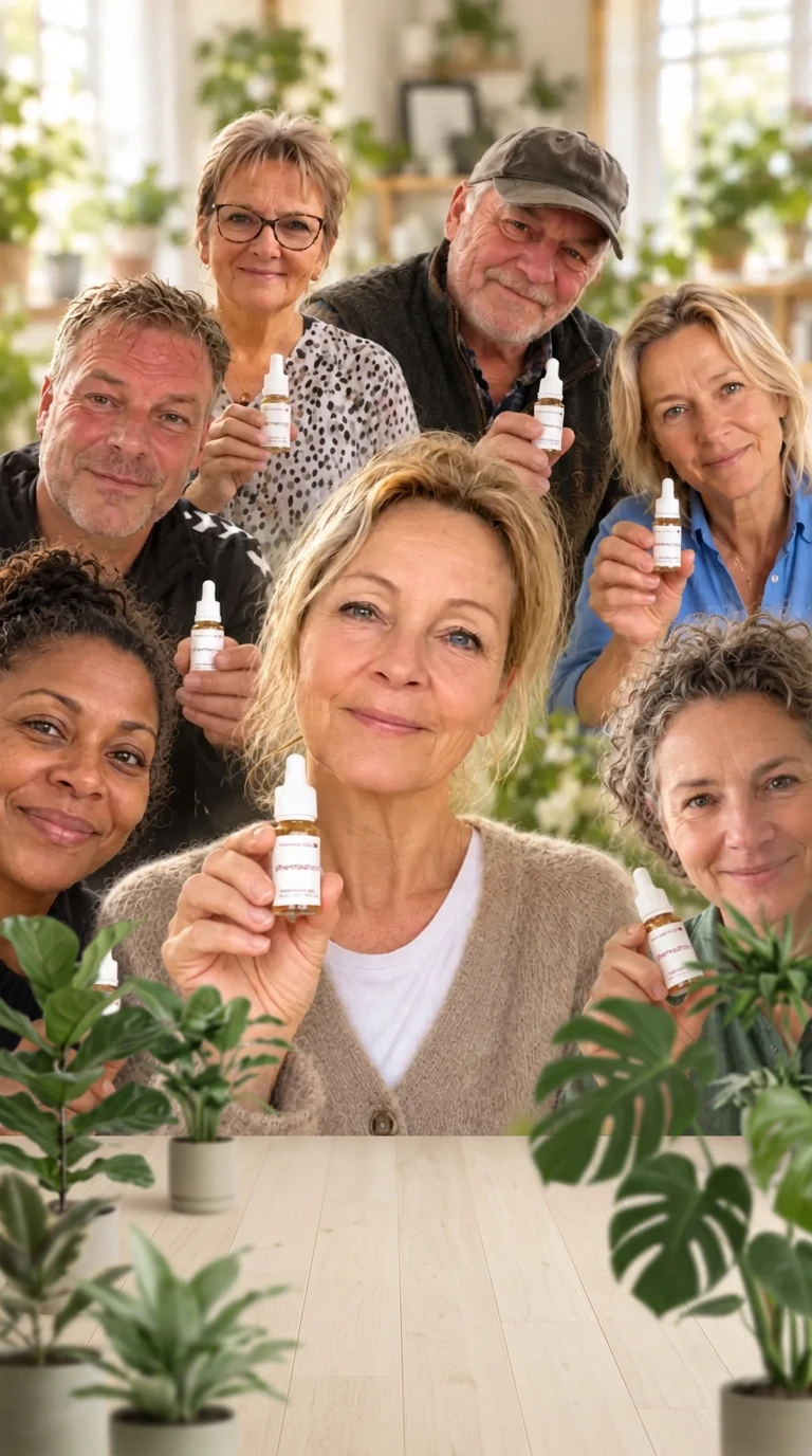 Pharmadrops-kunder med deres CBD olie