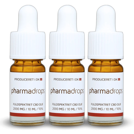 CBD olie 10% 3-pak abonnement