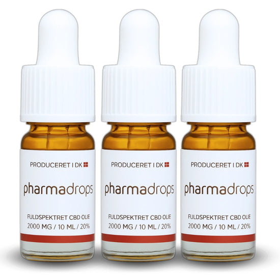 CBD olie 20% 3-pak abonnement