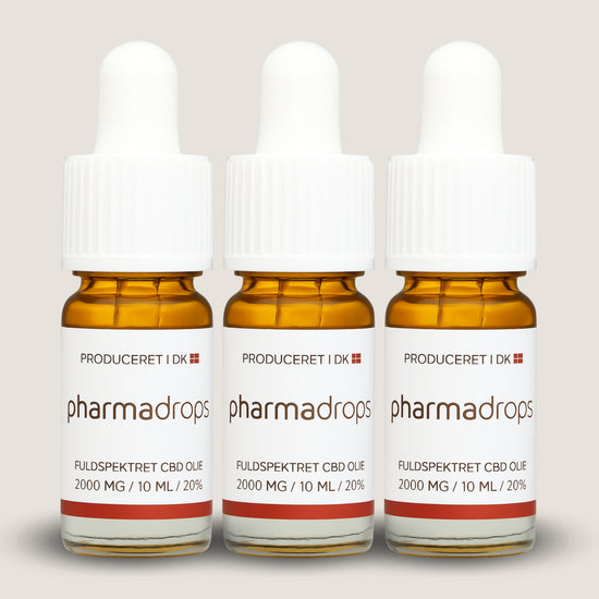 CBD olie 20% 3-pak